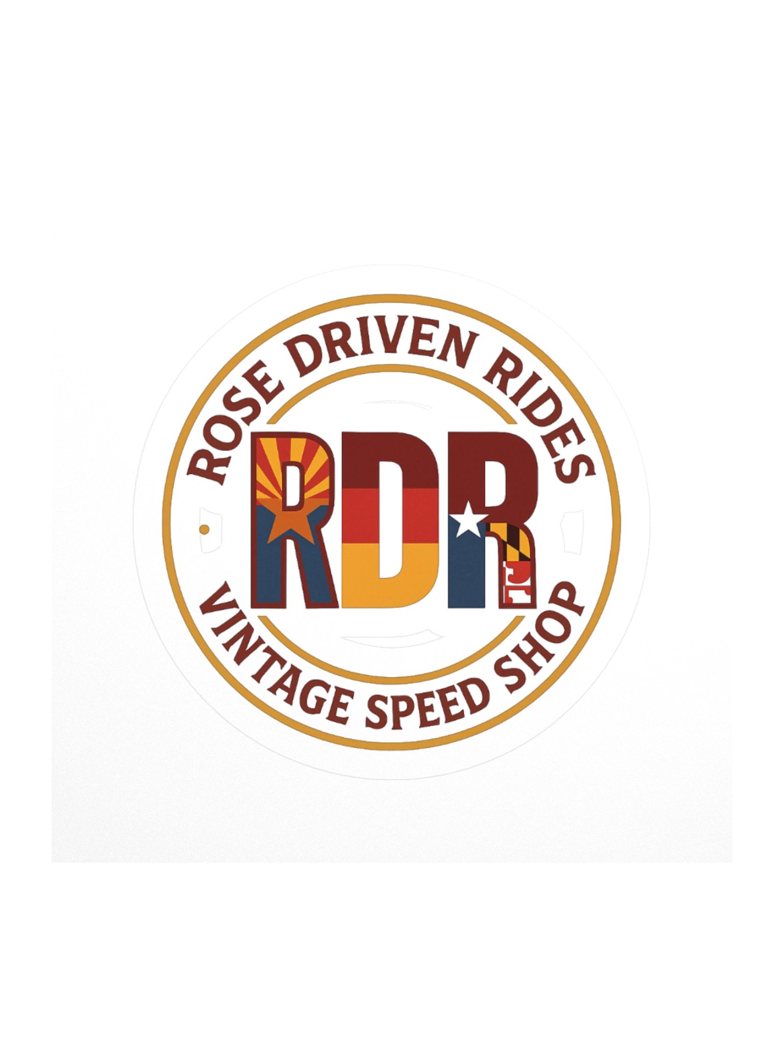 Rose Driven Rides Around The World Sticker product image (1)
