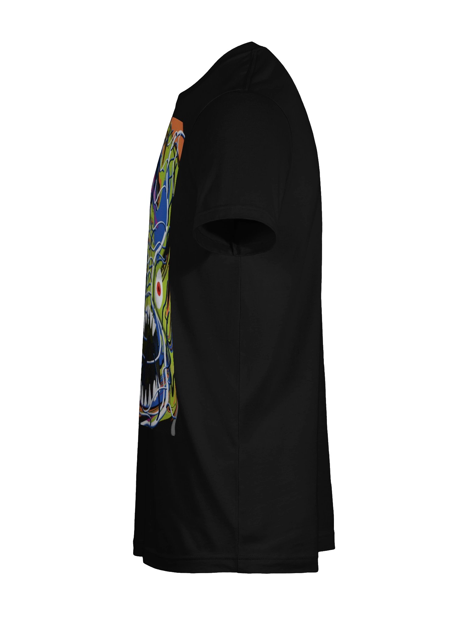 Psychedelic Eyes & Teeth Tee — Bella+Canvas product image (11)