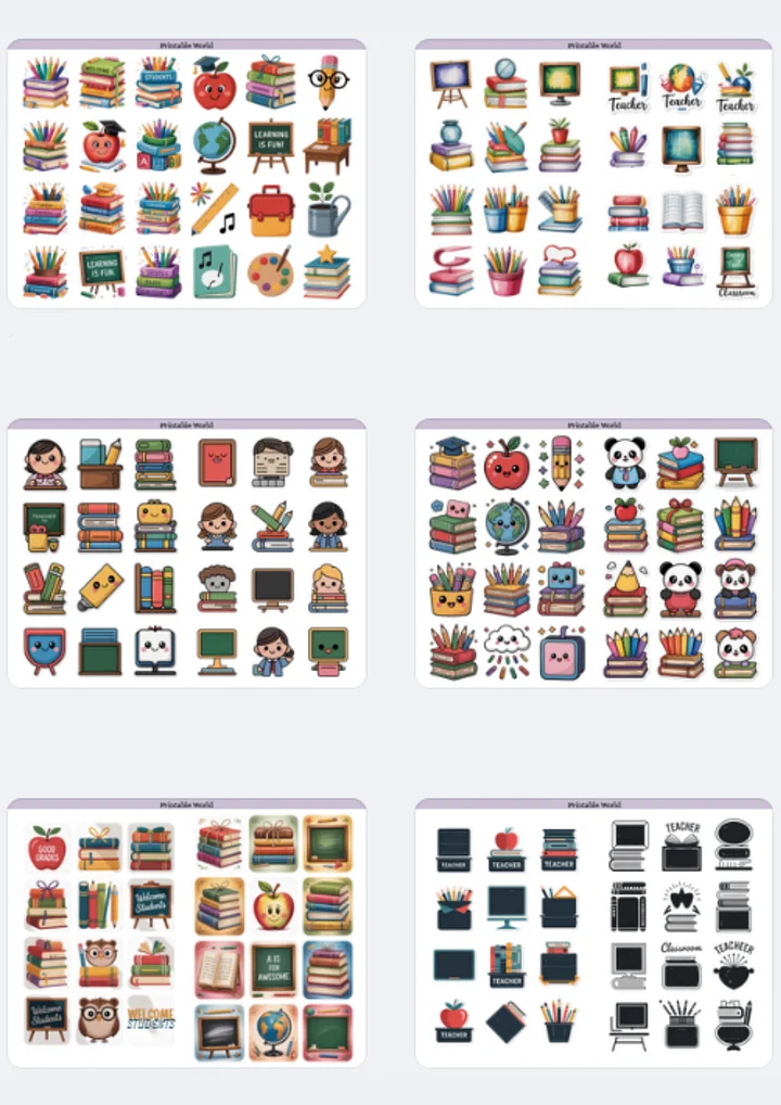 Classroom Sticker Pack product image (2)