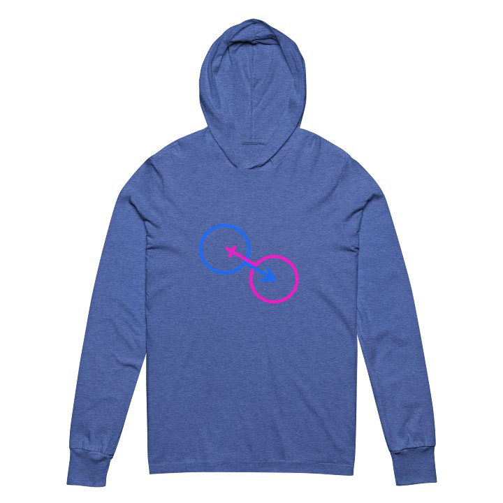 Connected Male & Female Unisex Hooded Tee product image (2)