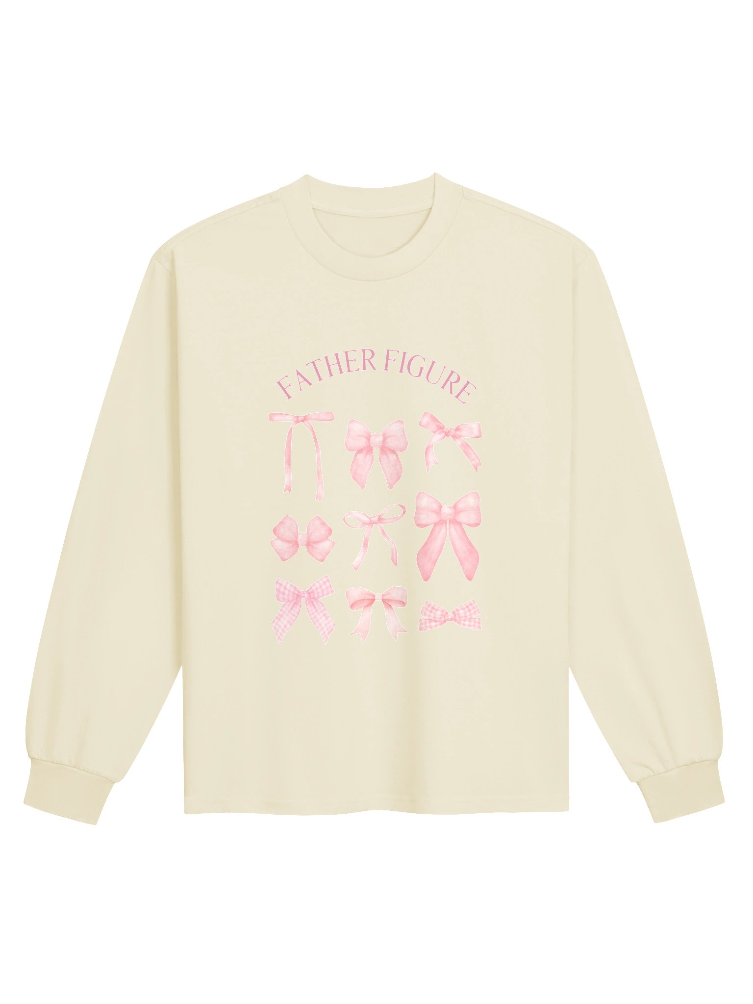 Father Figure Heavyweight Long Sleeve Crewneck (Soft Power Edition) product image (1)