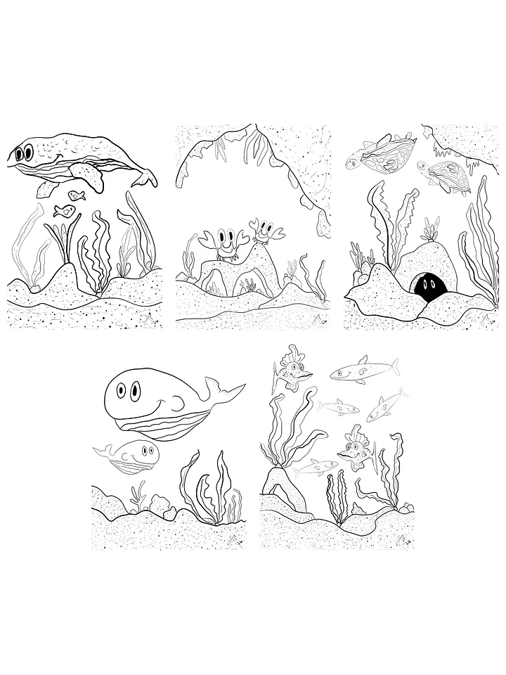 TsstechAngel's World Coloring Bundle 6 product image (1)