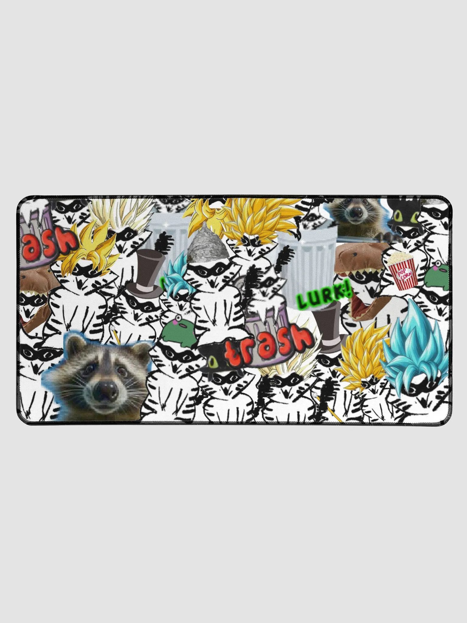 Emote wall Desk Mat product image (1)