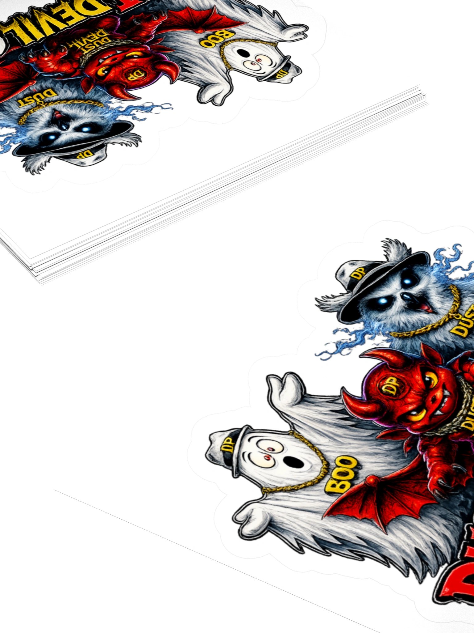 Dust Devil Gang 3" x 3" sticker product image (4)