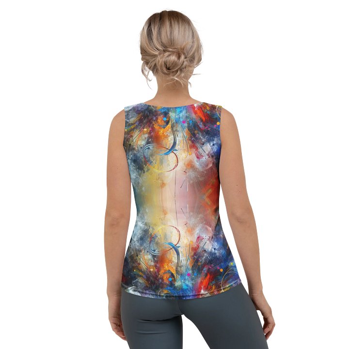 Symmetric Swirls Women's Tank Top product image (2)