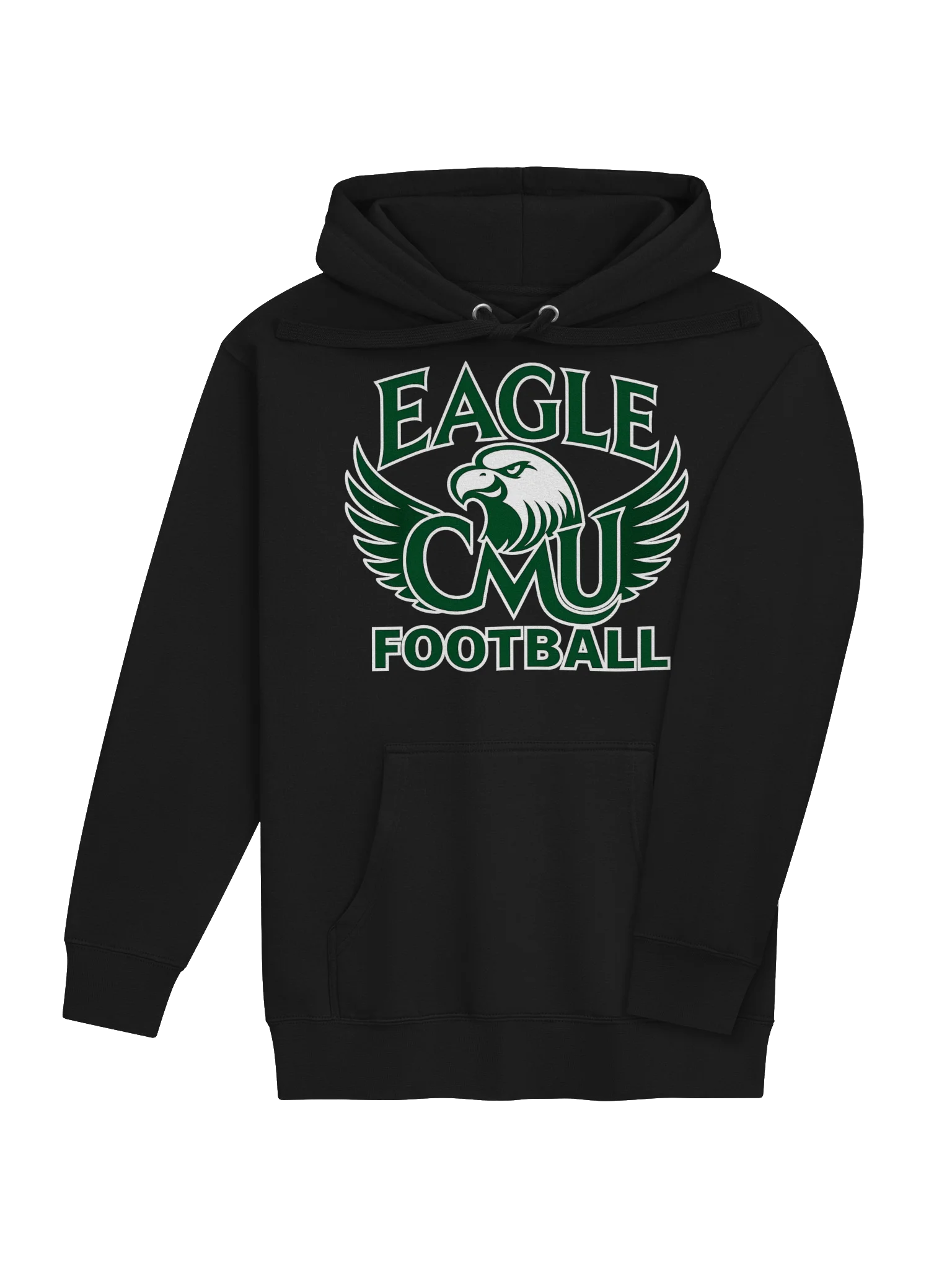 CMU Eagles Football Logo Hoodie product image (22)