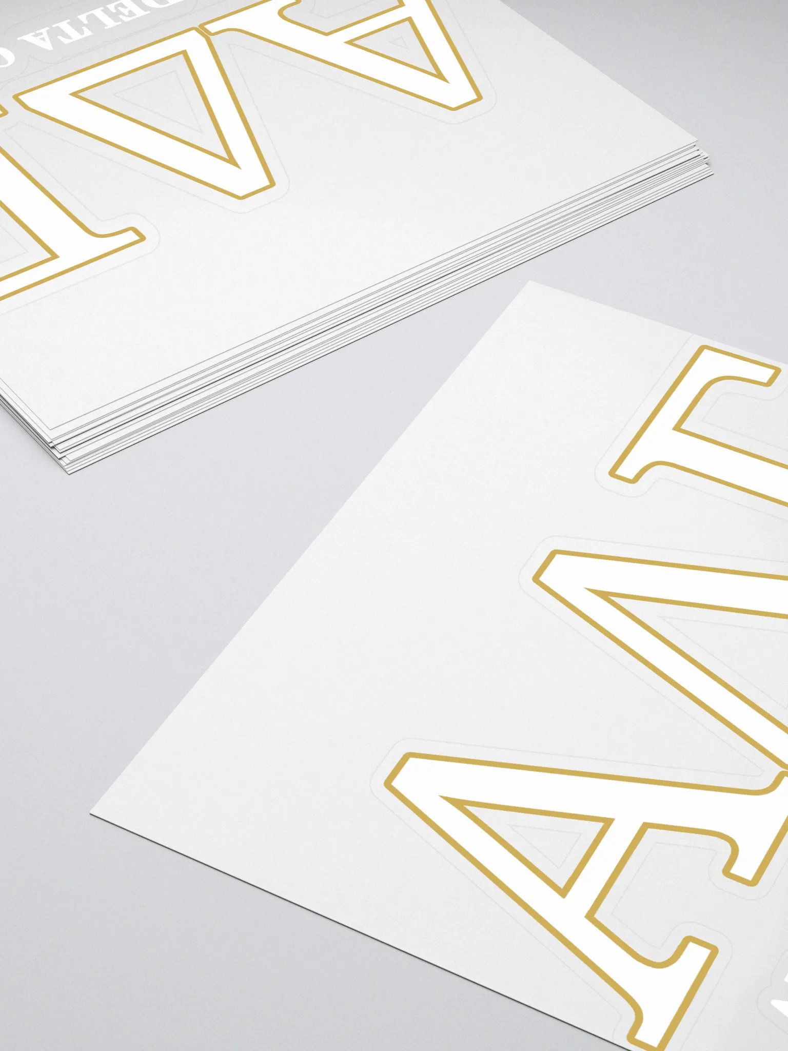 ADG Greek Letters Gold - Sticker product image (4)