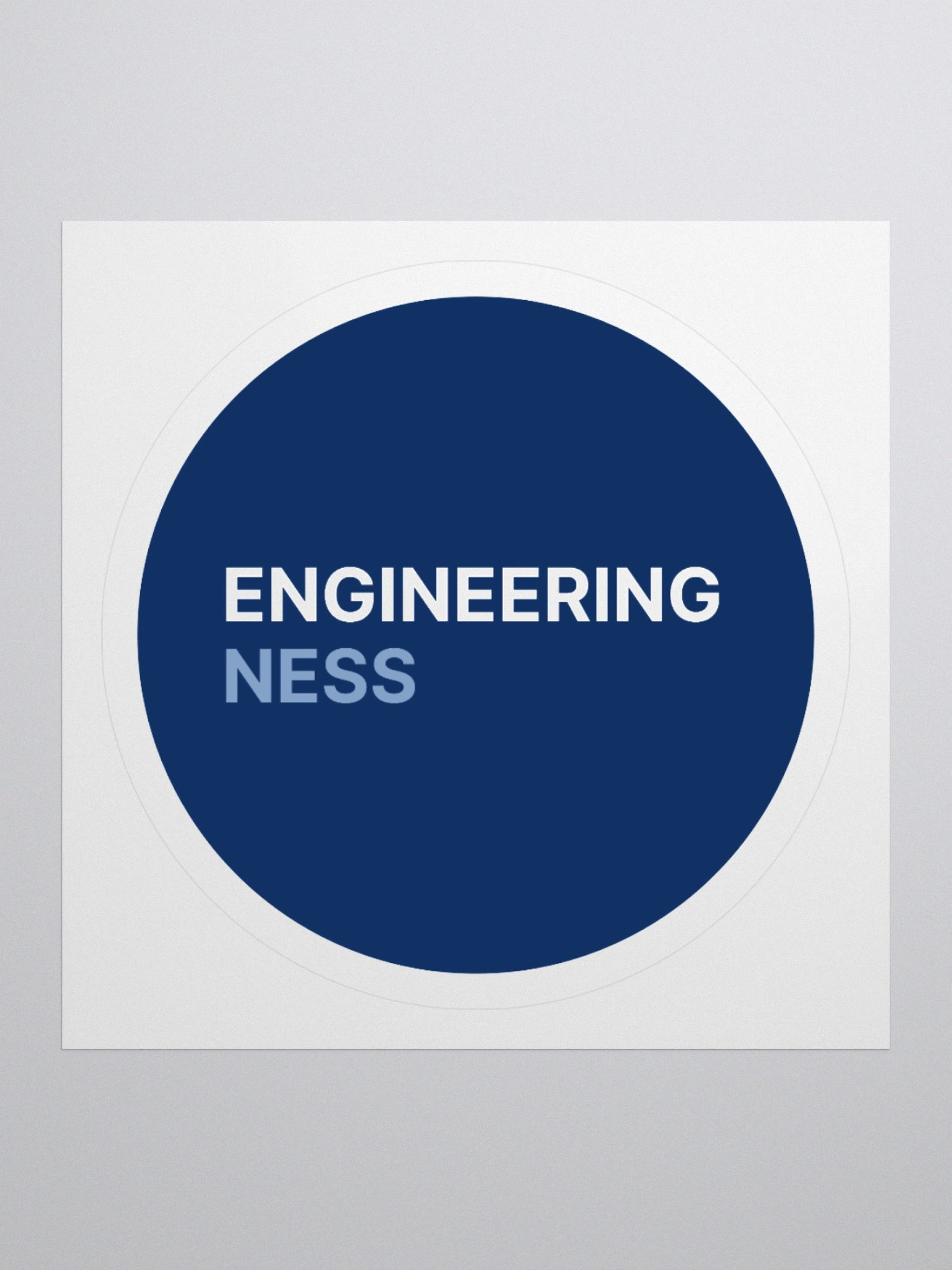 Engineeringness Official Logo - Sticker product image (1)