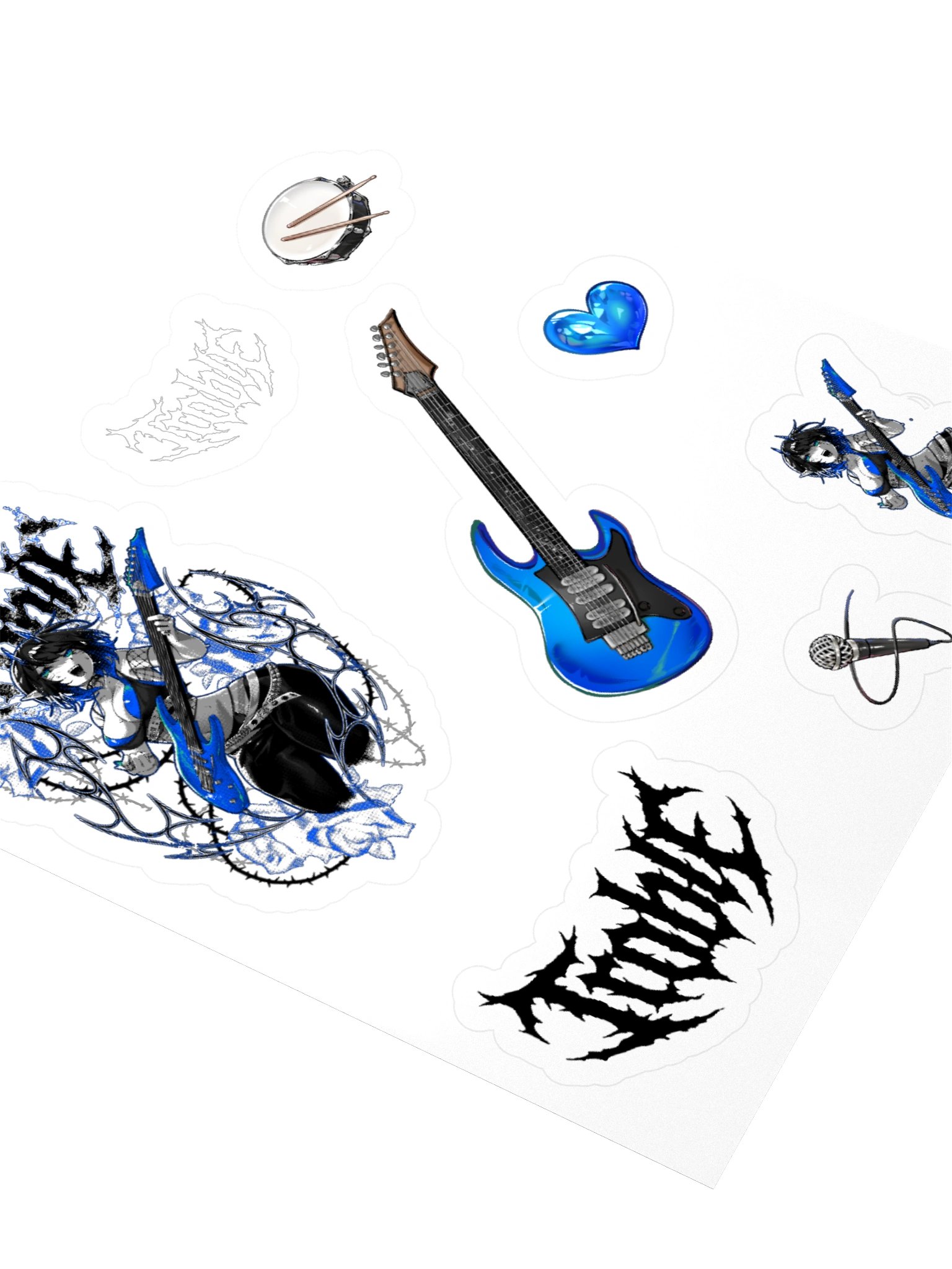 Troble Metal Sticker Sheet product image (3)