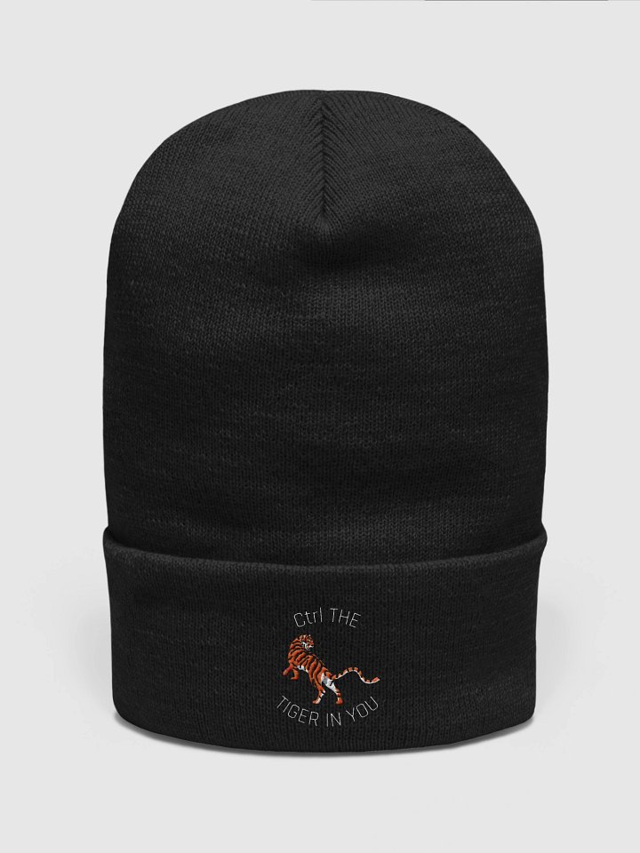 Ctrl the Tiger in You Beanie product image (1)