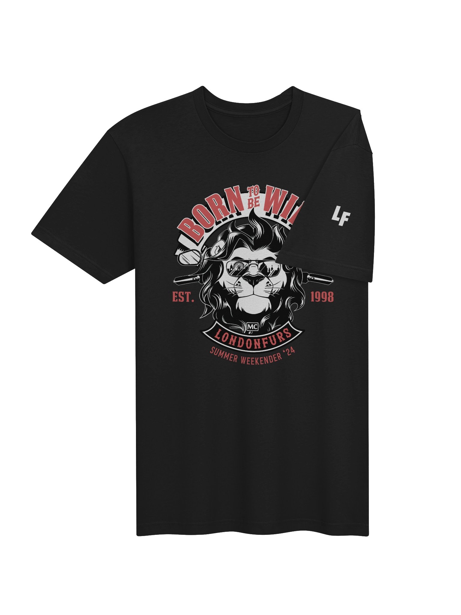 LondonFurs Summer Weekender '24 - Born to be Wild colour - T-shirt product image (4)