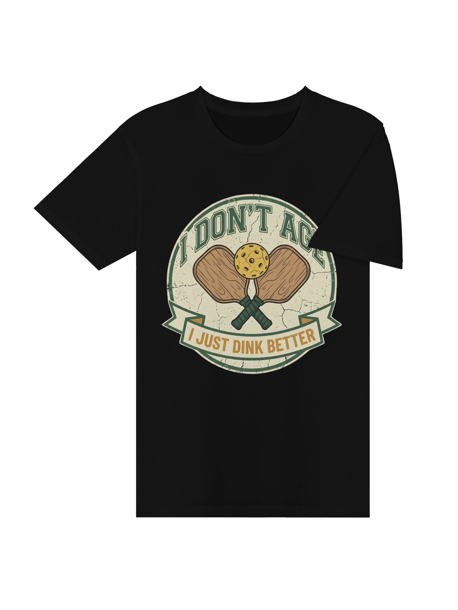 Pickleball Grandpa Shirt - Funny I Don't Age I Just Dink Better Retro T-Shirt product image (4)