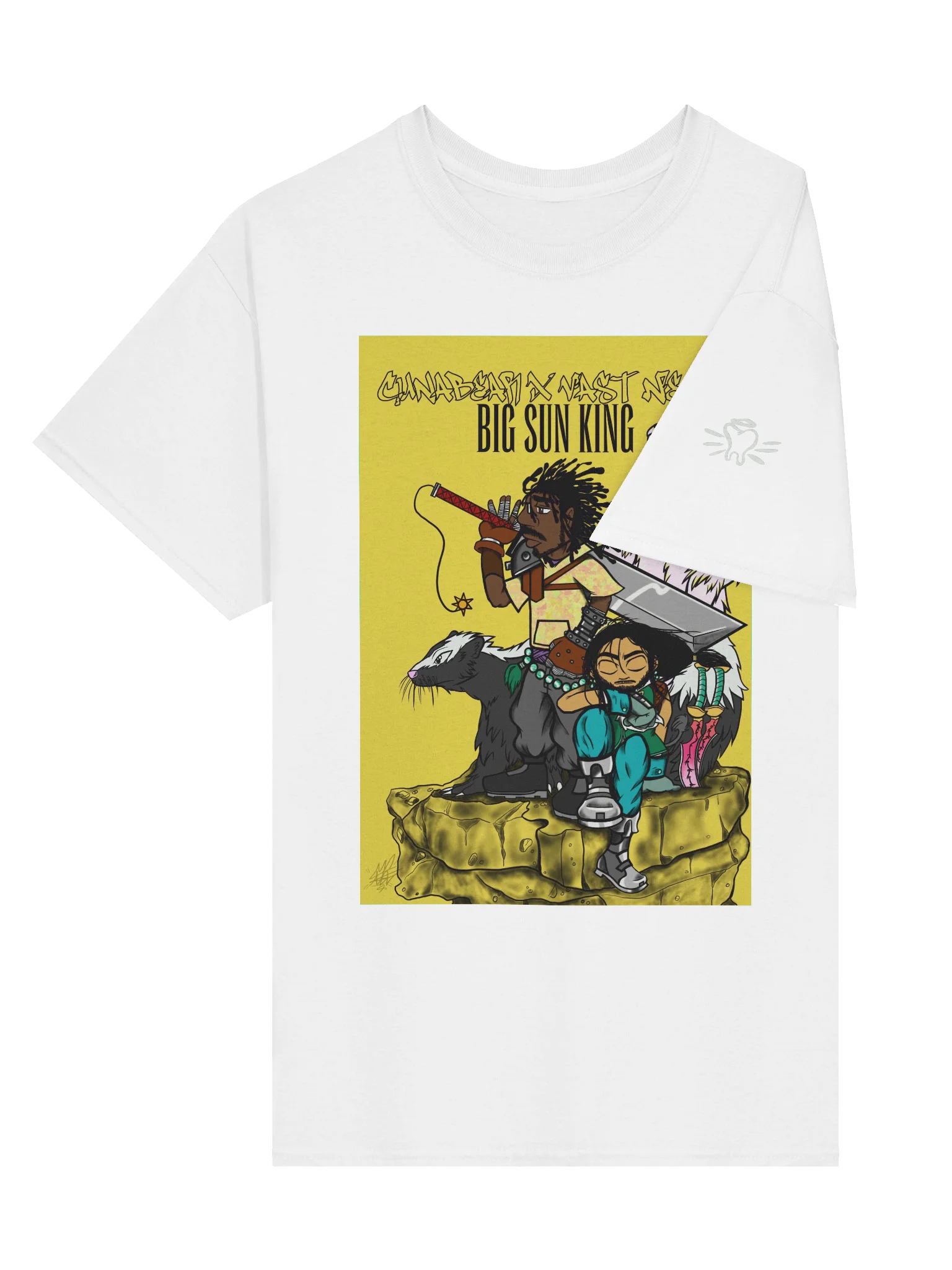 "Patron Saint BSK Yellow" - Anniversary Tee product image (3)