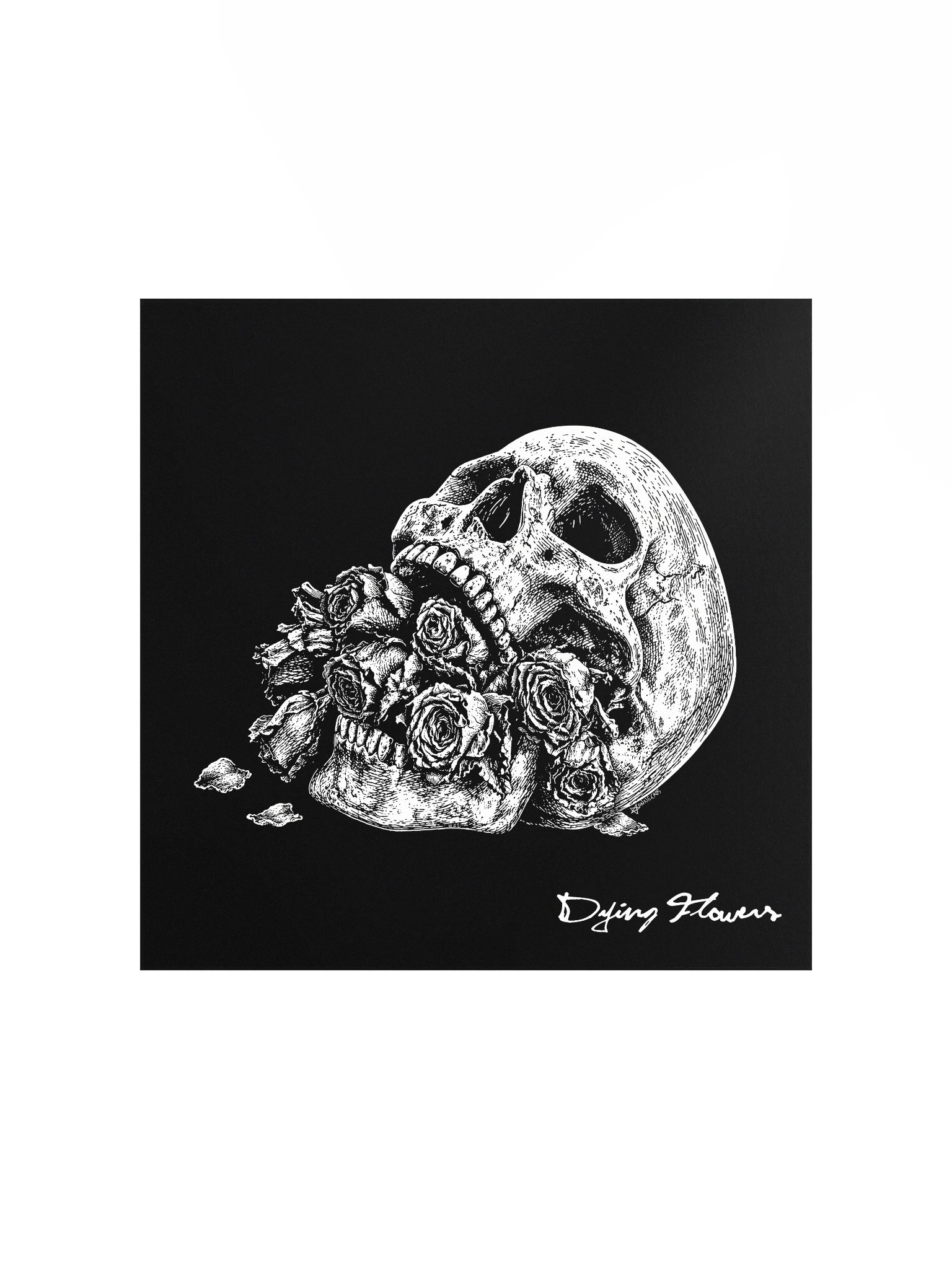 Dying Flowers Art Print product image (1)