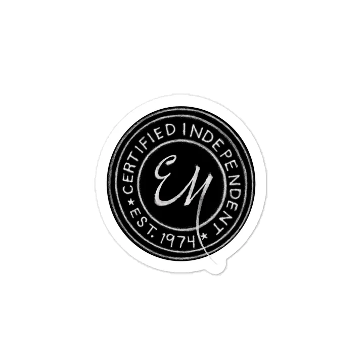 Eric Matthews Certified Independent Stamp Logo Emblem Vinyl Decals product image (1)