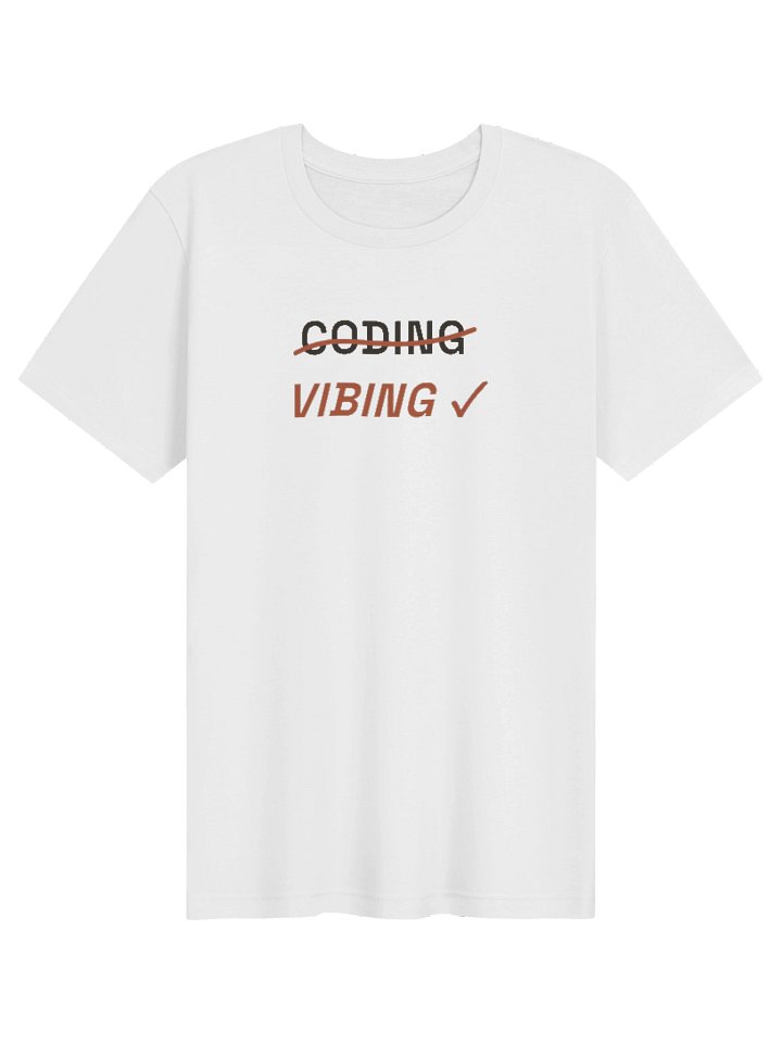 Coding Vibing Tee product image (1)