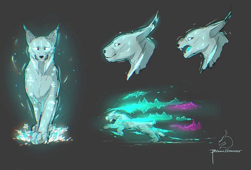 Lynx Spirit based on the comments about the albino Liberian Lynx recently found

#Lynx #whitelynx #lynxspirit #fantasy #cat #...