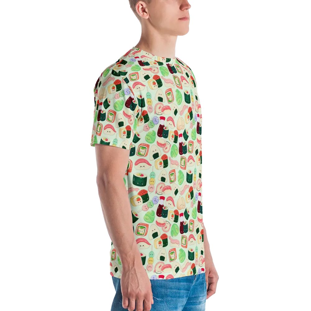 Mint Kawaii Sushi T-Shirt product image (4)