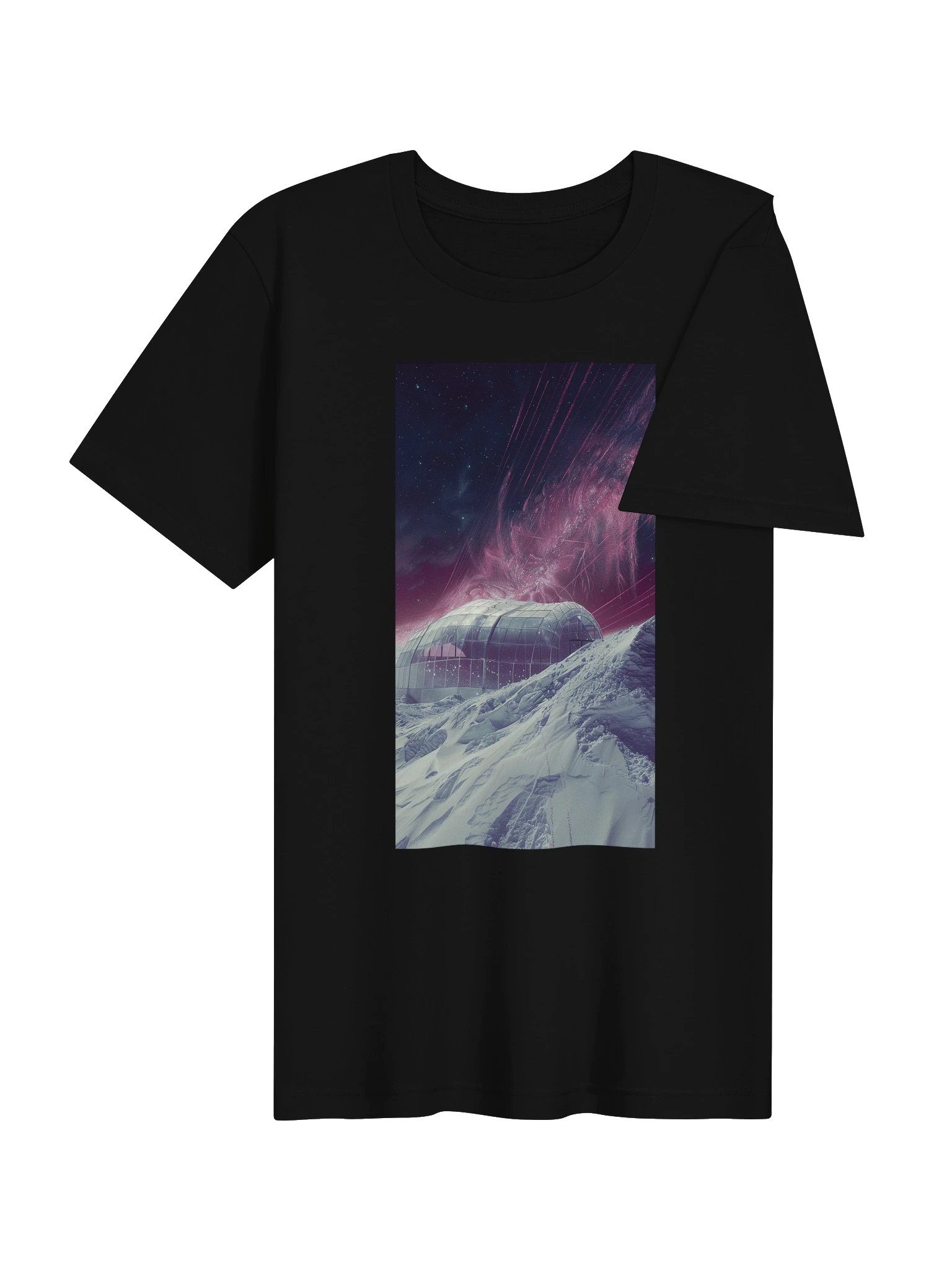 Muted Blue Greenhouse Module T-shirt product image (16)
