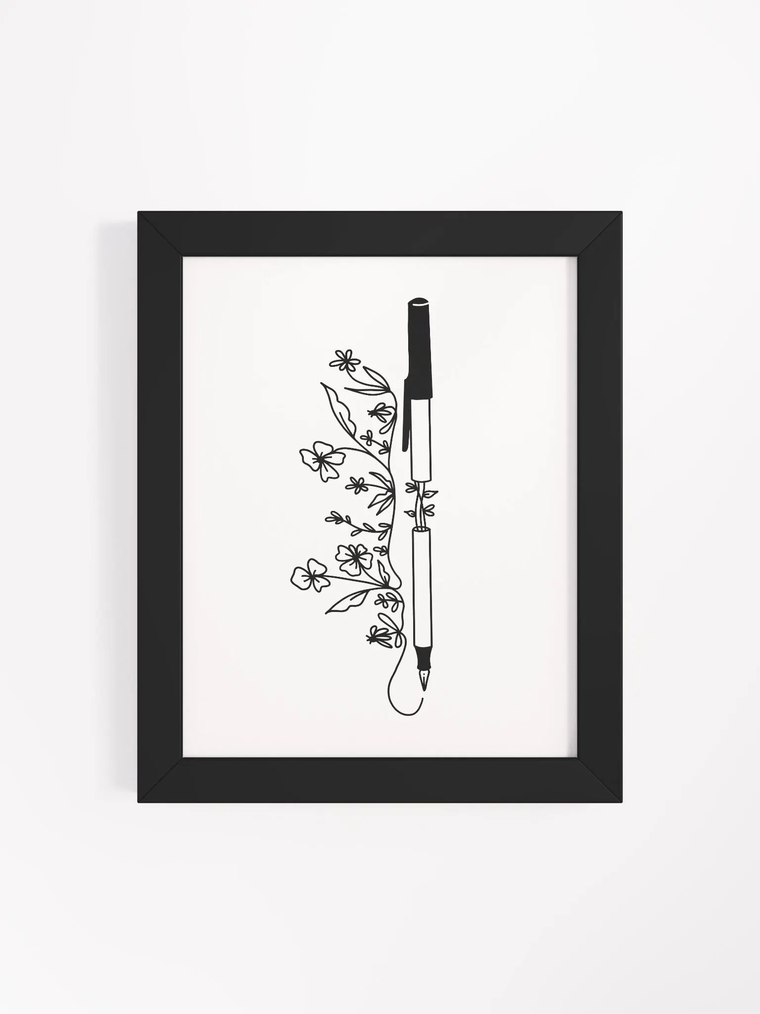 Free Writing Framed Art Print product image (4)