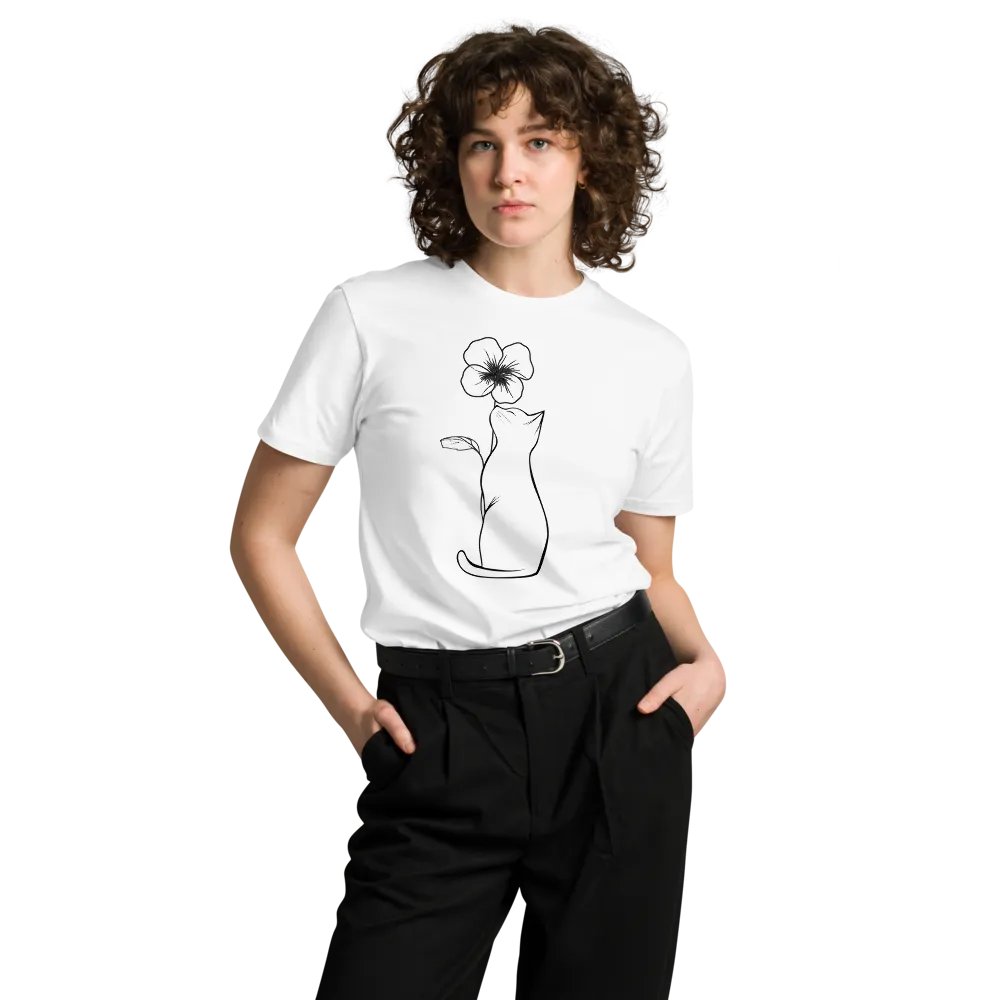 Pansy Cat Supreme Comfort Crew Neck T-Shirt product image (23)