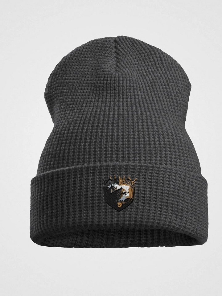 Wolves Haven Embroidered Beanie product image (1)