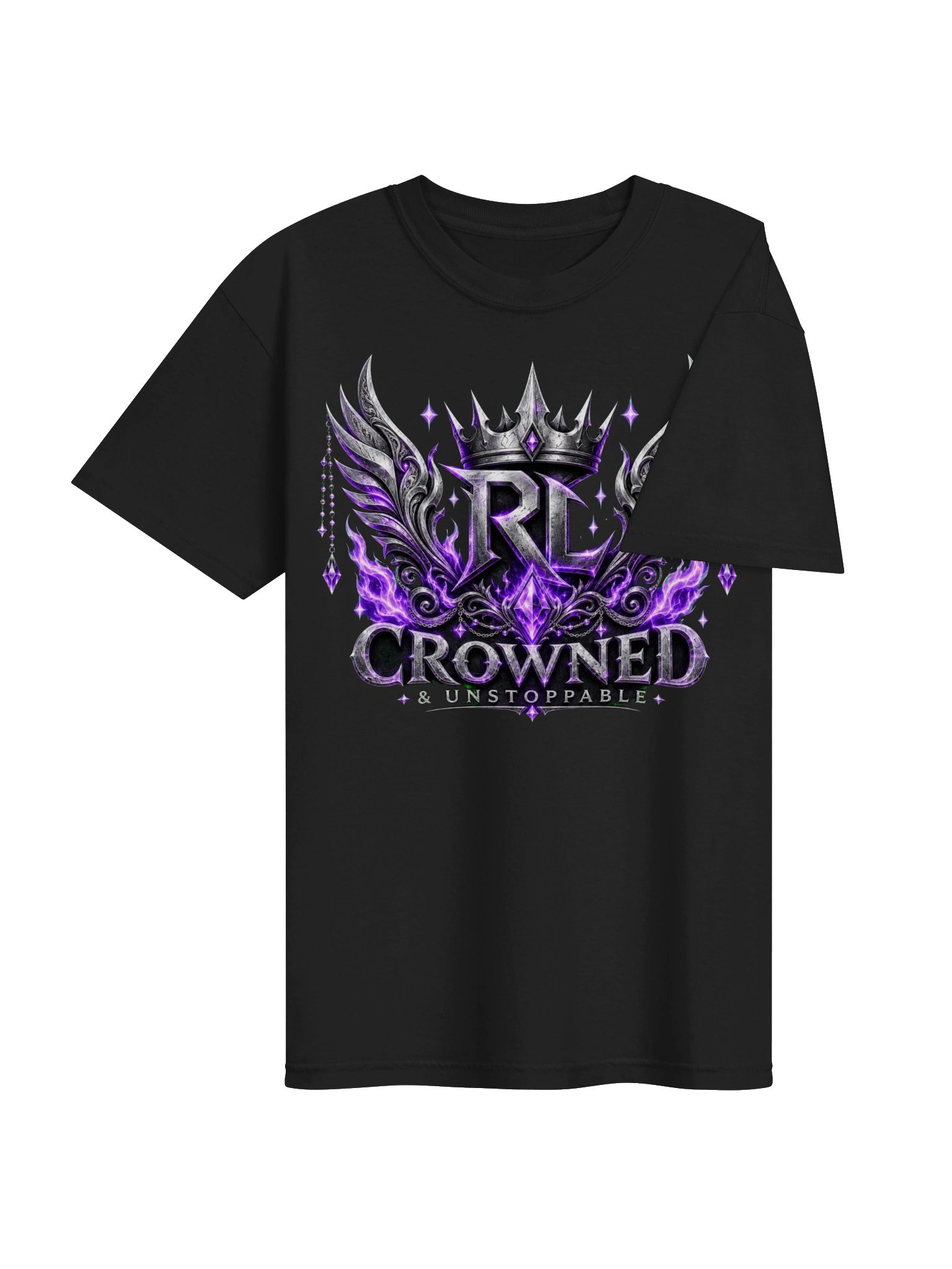 Crowned & Unstoppable Crest Tee product image (35)