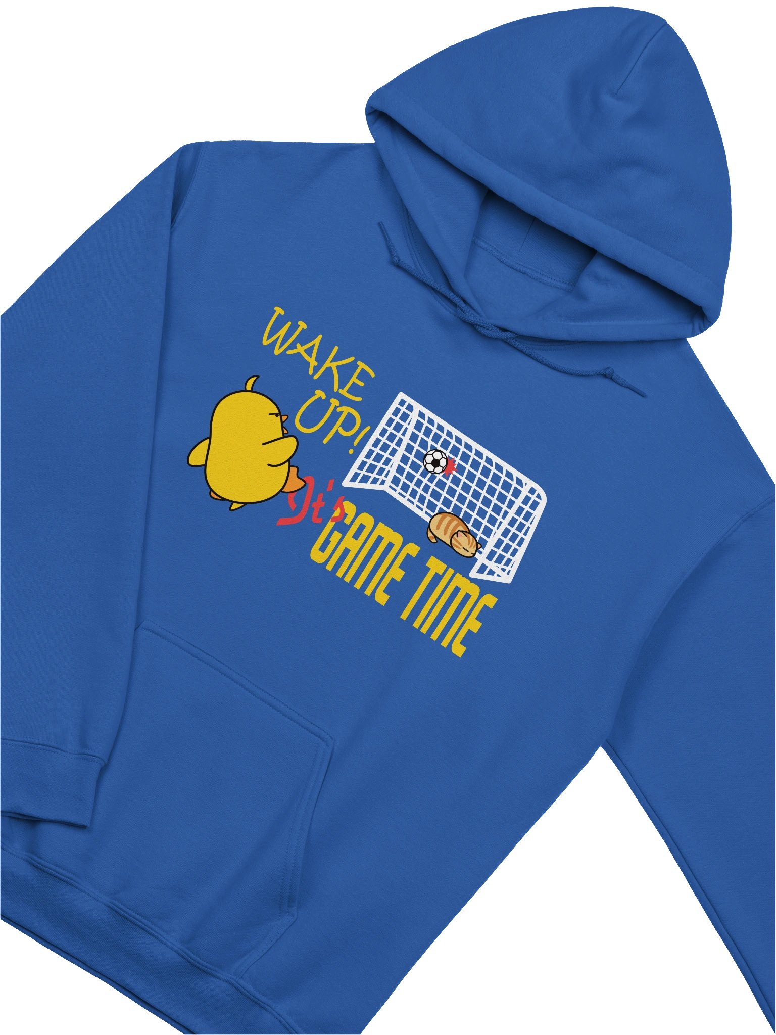 Soccer Cat (WAKE UP, It's GAME TIME) - Unisex Adult Hoodie product image (15)