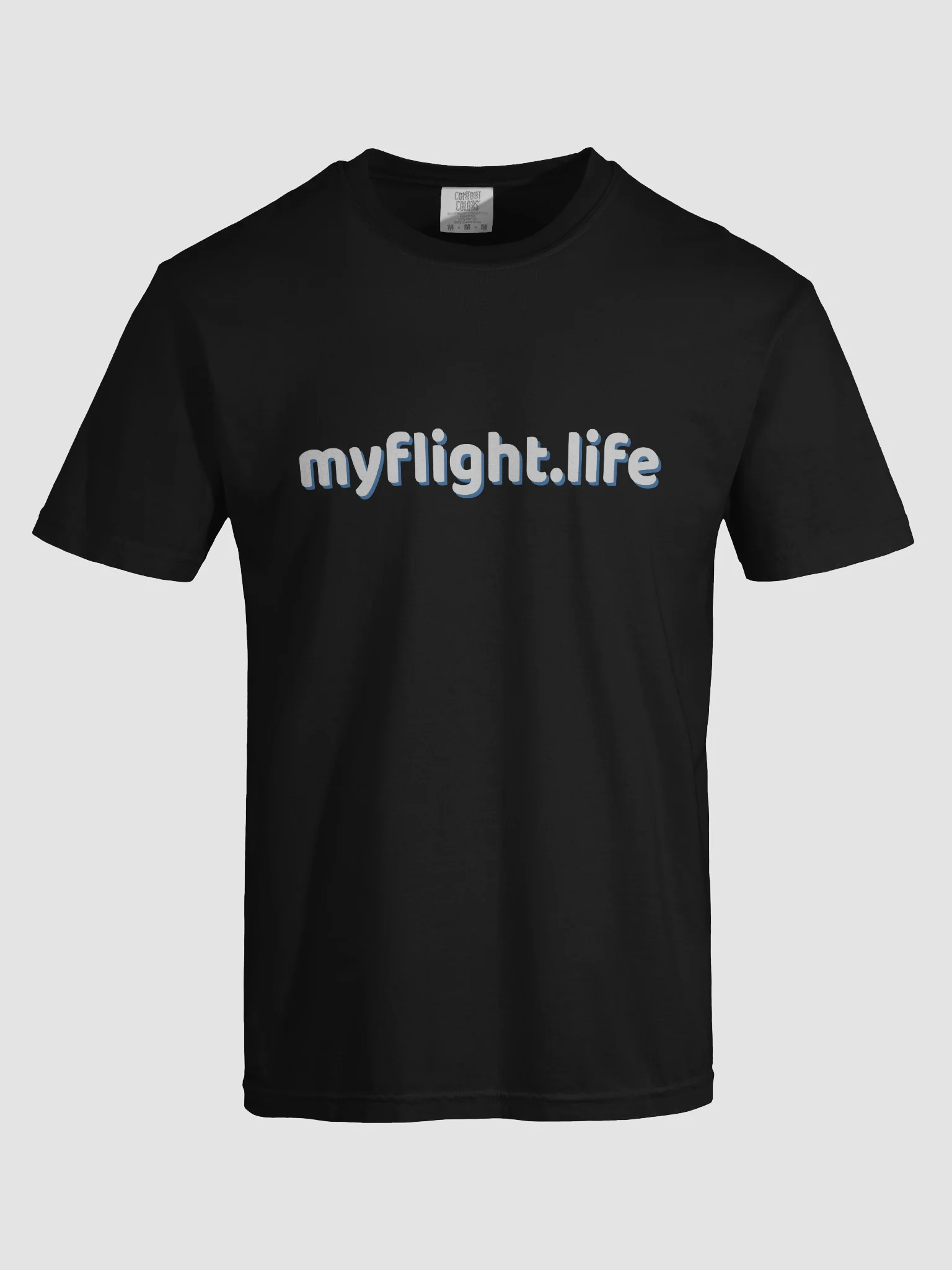 MYFLIGHT.LIFE LOGO DARK | T-Shirt For Route Trackers product image (1)