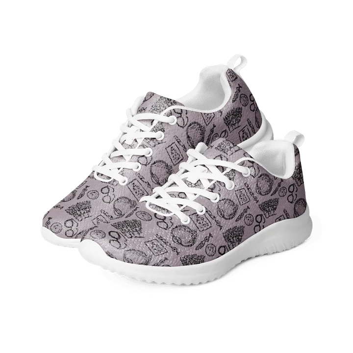 Ophthalmology Sketches Women's Sneakers product image (1)