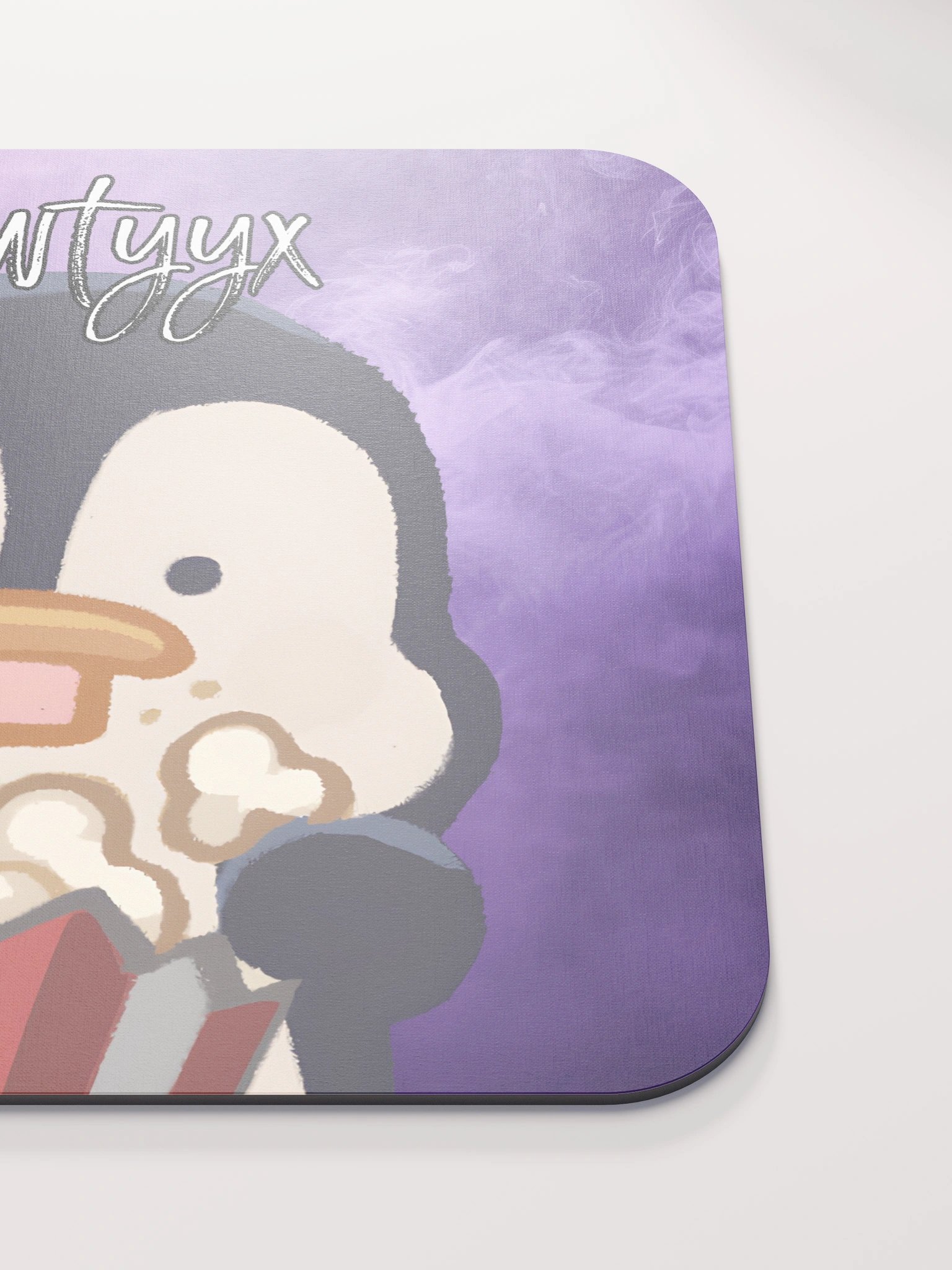 Popcorn Penguin Mouse Pad product image (5)