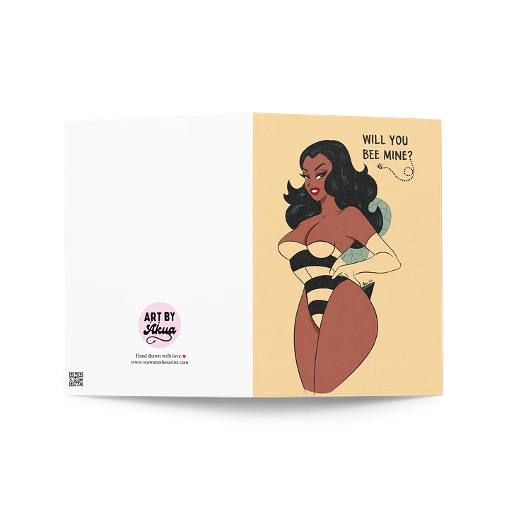 Will You Bee Mine? - Valentine's Day Greeting Card product image (2)