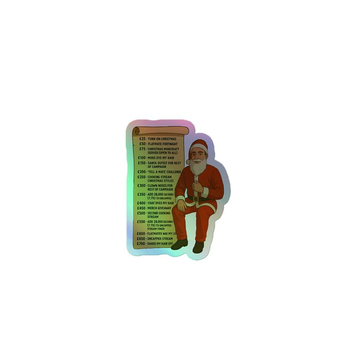 Samta's Fundraising Fun Sticker Sheet product image (1)