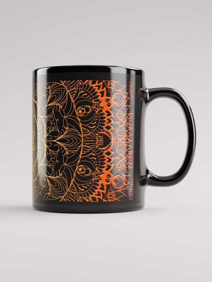 Golden Mandala Elegance Mug product image (2)