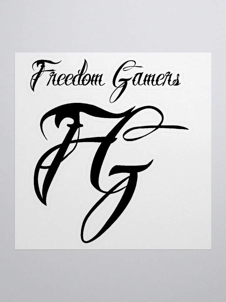 FG Stickers (black) product image (1)
