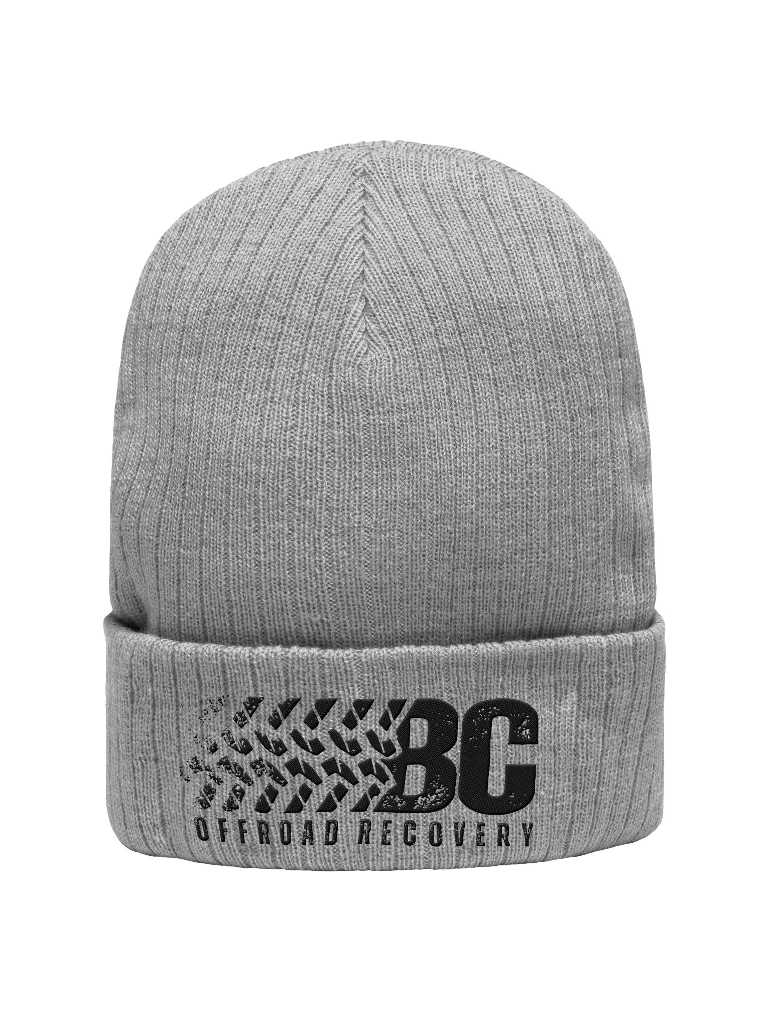 BC Off-Road Recovery Short Beanie — Black Logo product image (1)