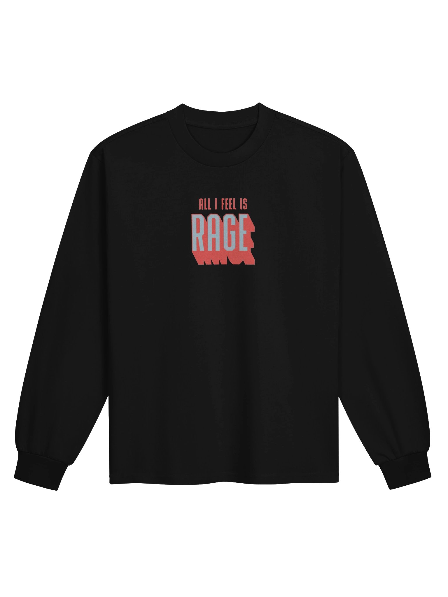 All I Feel Is Rage - BB x ASC Long Sleeve Tee product image (2)