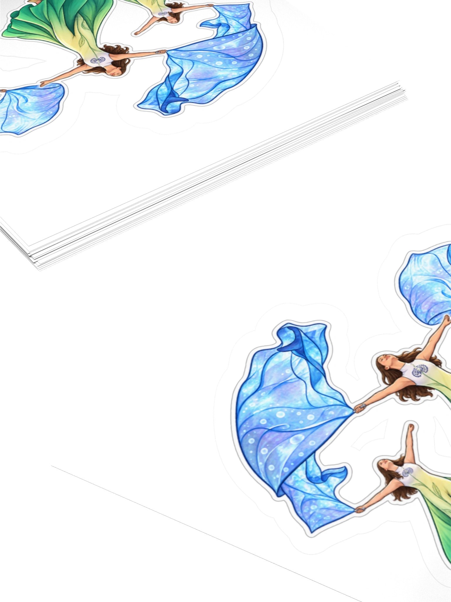Bloom in Motion Colorguard Sticker product image (7)