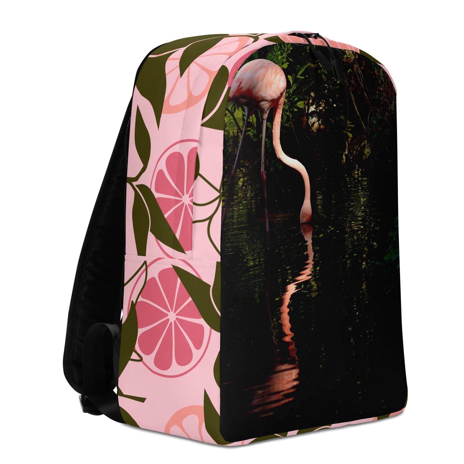 Design-backpack - Flamingo waterreflection (Pink Design) product image (5)
