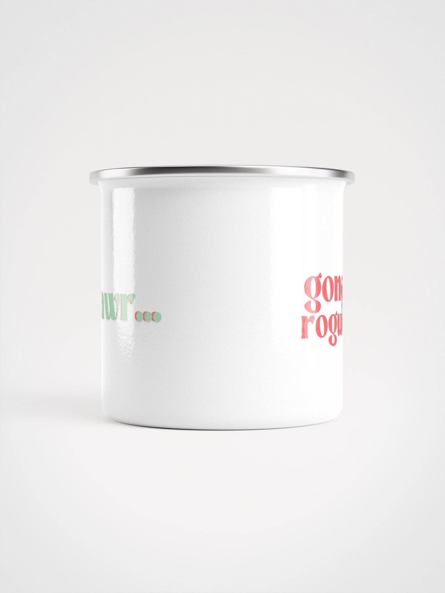 Rawr... Gone Rogue Enamel Mug product image (2)