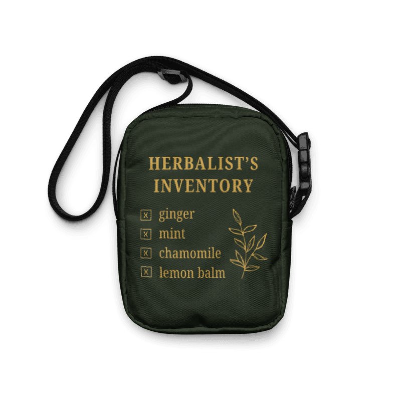 Herbalist Inventory Crossbody Bag | Herbal Comfort & Chronic Illness Essentials Bag product image (1)