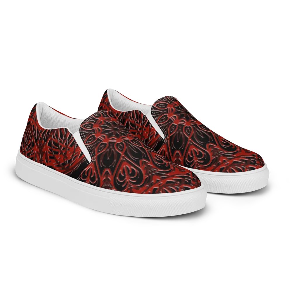 Crimson Mandala Symphony Shoes product image (9)