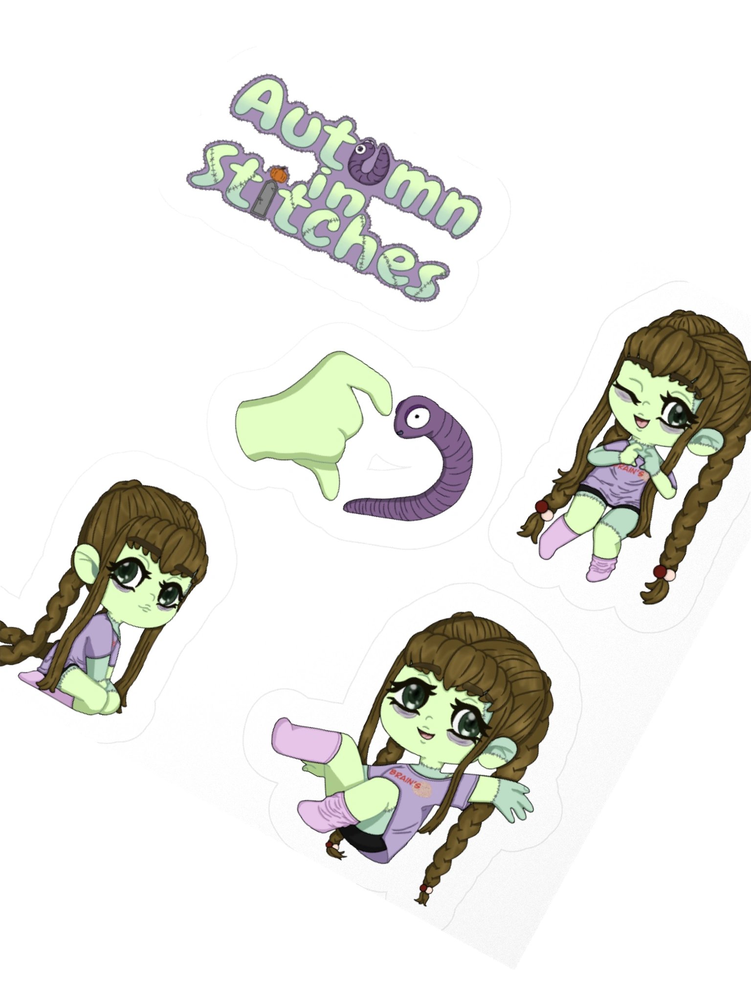 Autumninstitches Sticker Sheet product image (5)