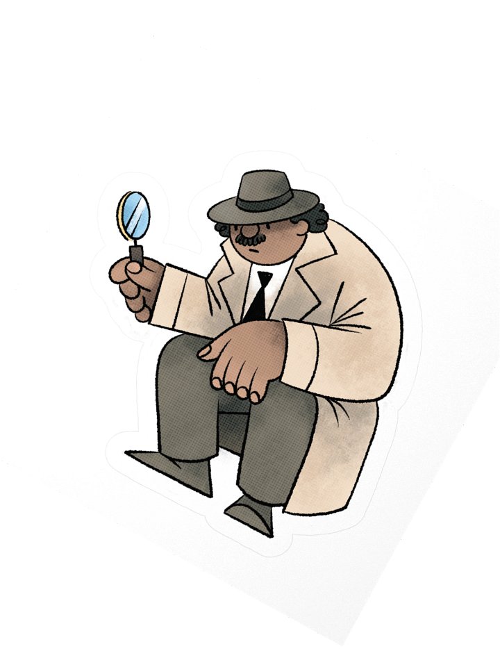 Detective sticker product image (2)