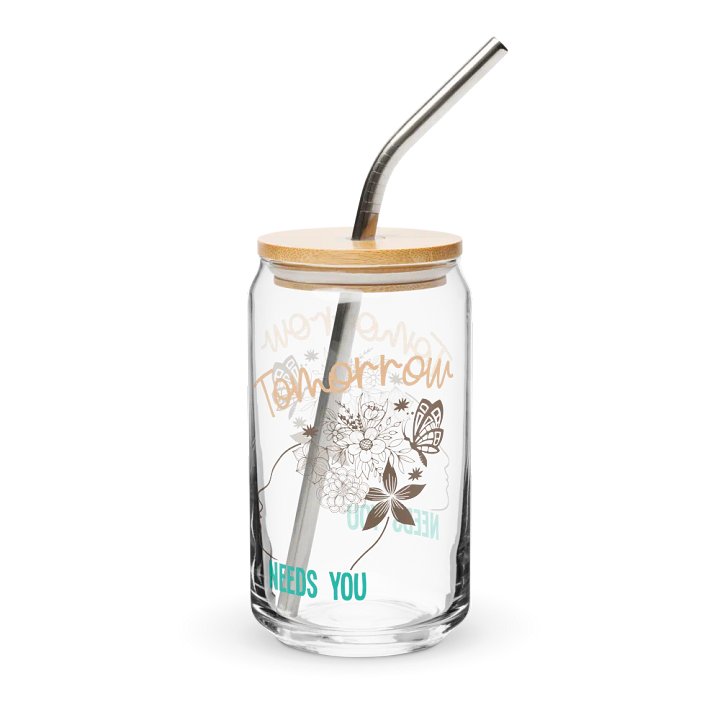 Tomorrow Needs You - Can-Shaped Glass product image (1)