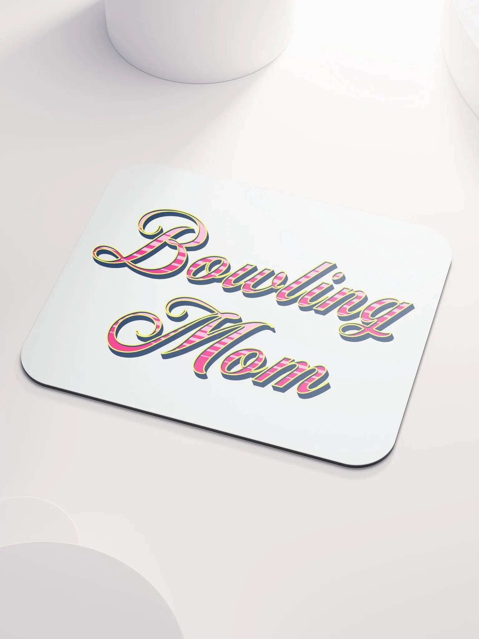 Mom Bowling Delight Mouse Pad product image (3)