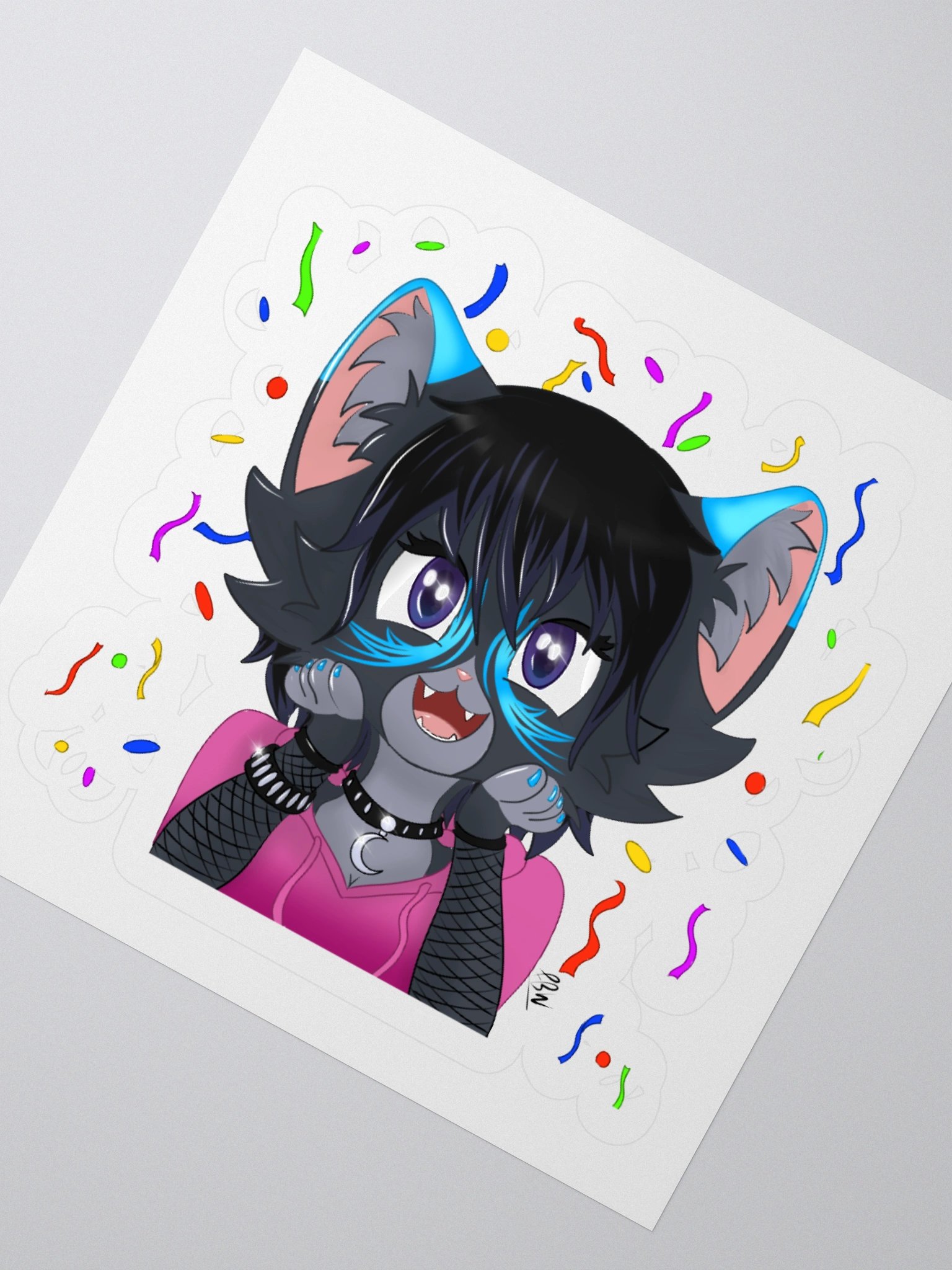 "Yippee" Rascano Sticker product image (4)