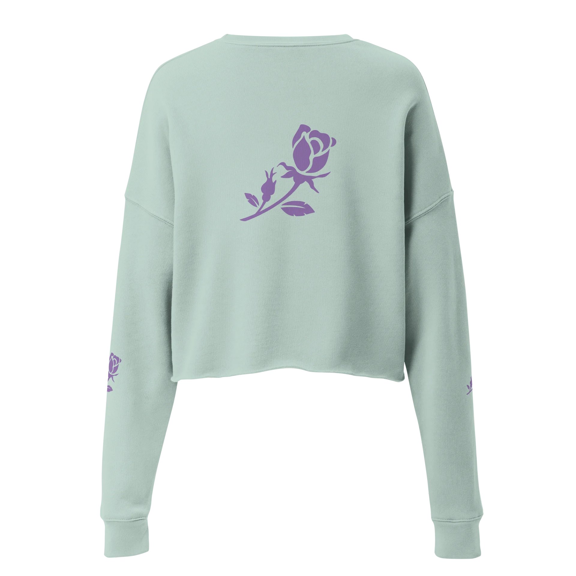 Purple rose sweatshirt product image (2)