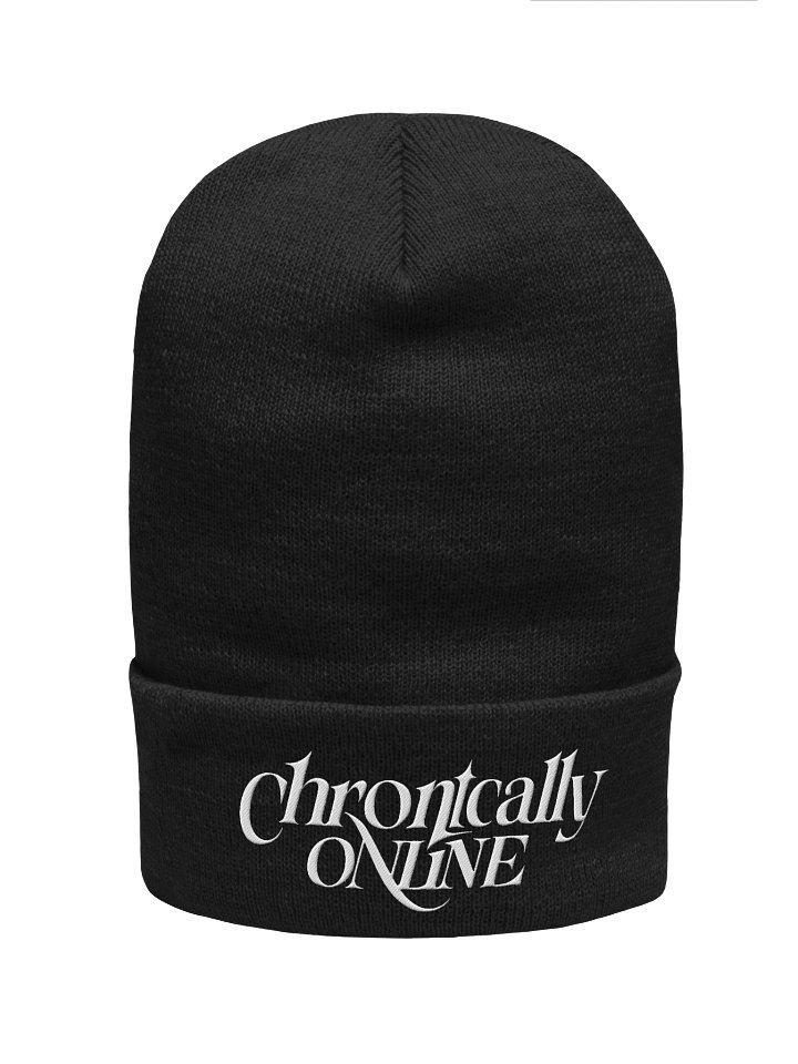 Chronically Online Beanie product image (1)