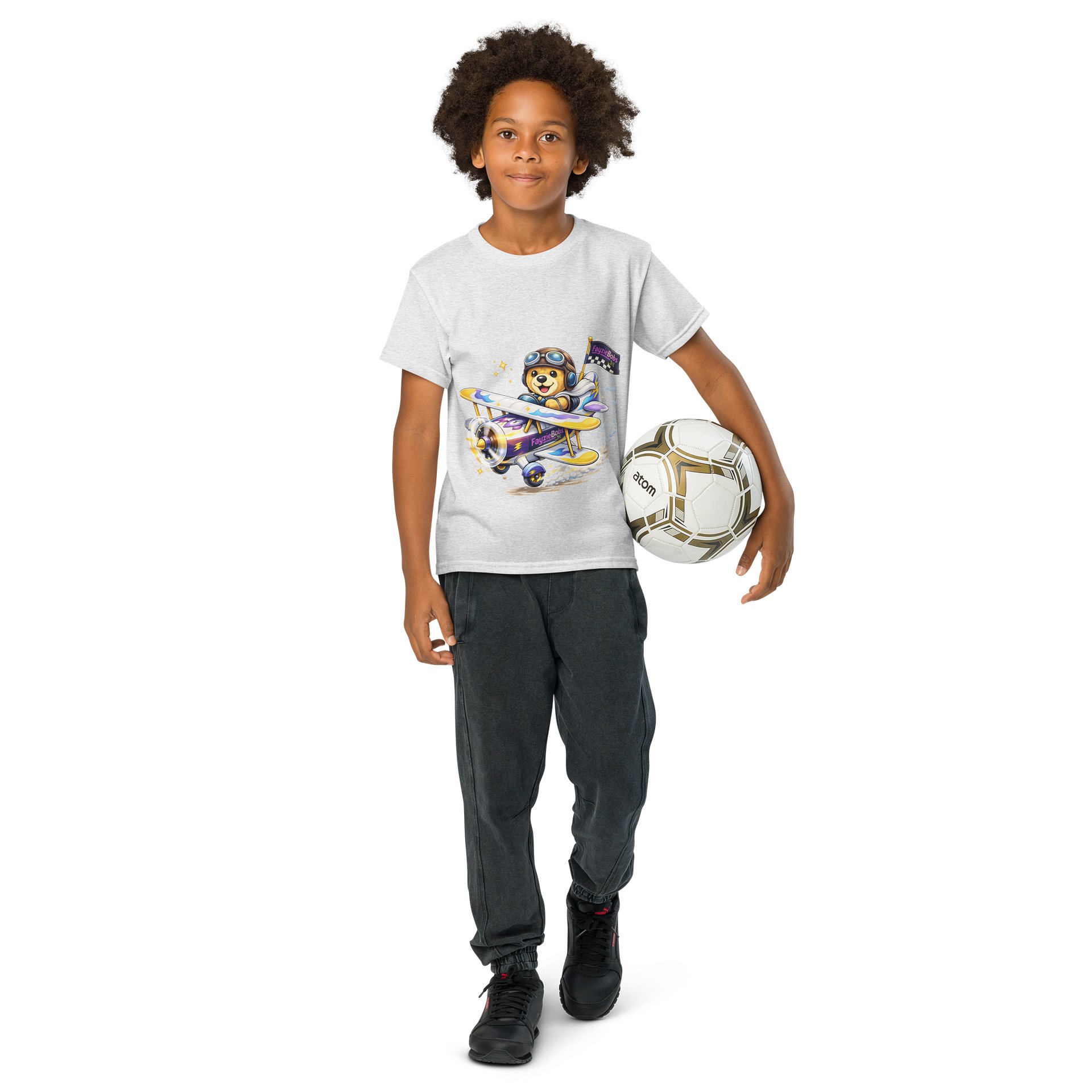 Bobzie Aviator Adventure Youth Tee | Explorer Edition by FayzieBobs product image (8)